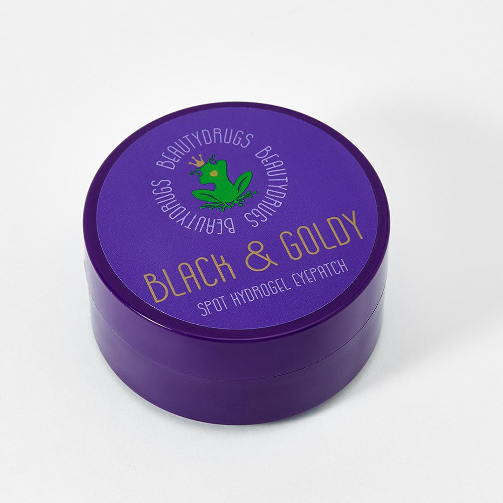 BLACK & GOLDY HYDROGEL EYEPATCHES